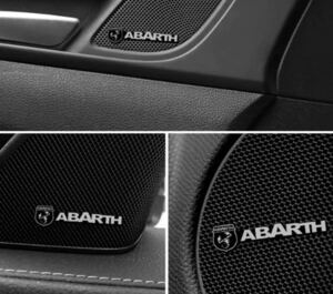  abarth ABARTH emblem ste car speaker etc. 2 piece set 