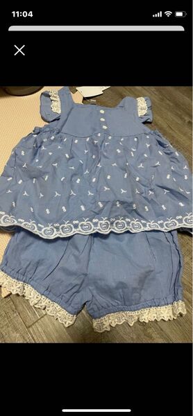 西松屋 セットアップ 90 未使用 女の子 夏向け 最終値下げ 処分価格 セトア