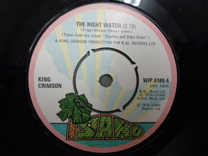 KING CRIMSON/THE NIGHT WATCH★シングル