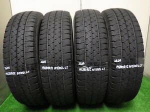 2624 【中古タイヤ】グッドイヤー カーゴプロ 195/80R15 107/105L LT 4本 引き取り取り付け持ち込みタイヤ交換茨城 ハイエース中古タイヤ