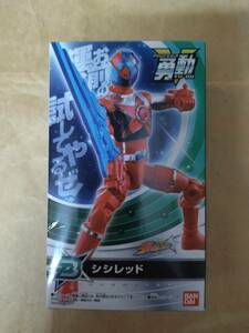 食玩 アクション フィギュア 勇動 YU-DO 3 シシレッド キュウレンジャー 新品 創動 SO-DO 装動 BANDAI KYURANGER SHISHI RED figure