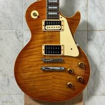 日本製 Tokai Love Rock LS-65 Honey Burst Les Paul 1995年 フレイムトップ 激トラ目 トーカイ ラブロック レスポール LS65_画像4