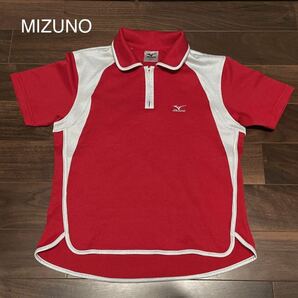 【美品】MIZUNO ウエア M テニス バドミントン ポロシャツ 半袖 ゴルフ ミズノ