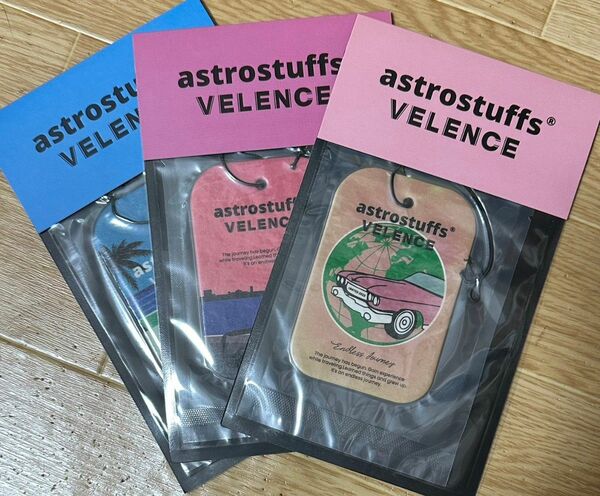 Astro stuffs VELENCE AIR FRESHENER 3種セット　Bright 2gether