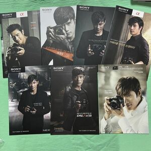 118）イ・ビョンホン ★ SONY カタログ 2011年～2013年 ７冊 韓国 Lee Byung-hun