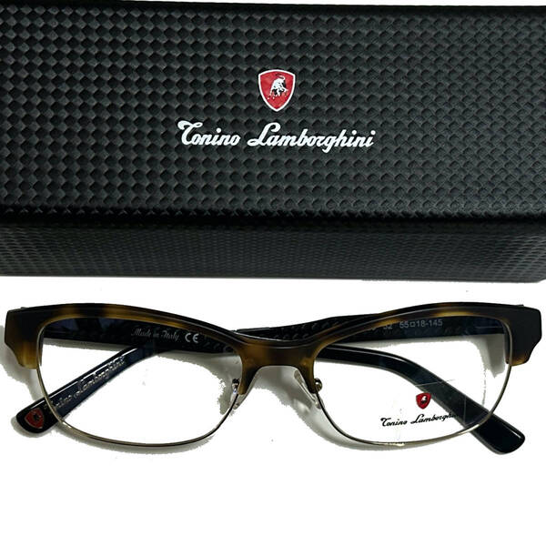 完全処分価格 ランボルギーニ 正規新品 イタリア製 TL060 52 純正ケース付 メガネ TONINO LAMBORGHINI 送料無料