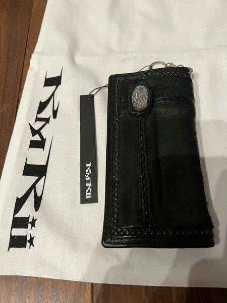 新品　KMRii ケムリ Druzy Cross レザー　ウォレット　長財布　00s archive l.g.b. goa ifsixwasnine 14th addiction leather wallet