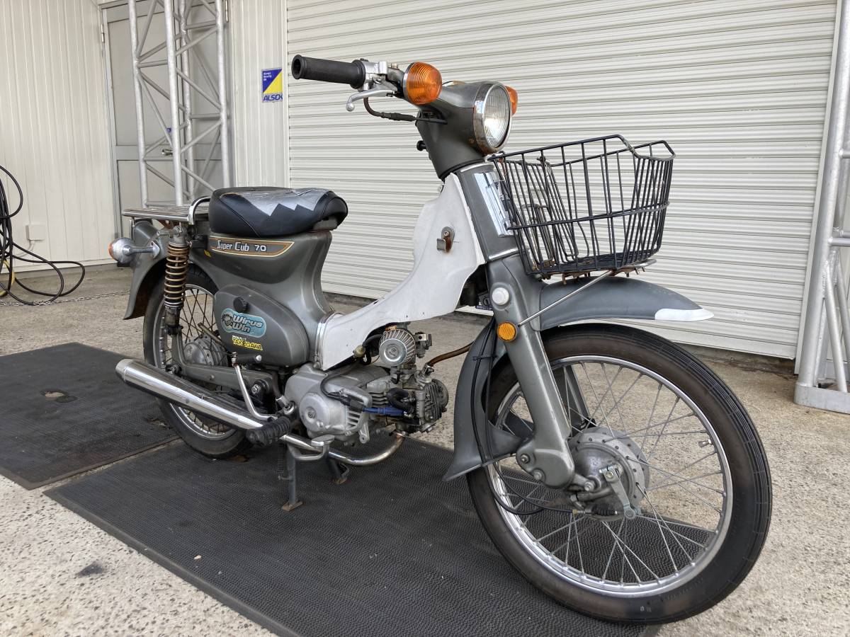 熱い販売 HONDA C70 カブ70 49改72ccエンジン オートバイ車体 - retrace.ai