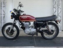 CB400F 408cc 濃赤04706 不動車 クランキング確認済!部品多数欠品で現状販売.要修理整備.レストアベース/輸入新規.国内未登録/豊橋市/450E_画像4