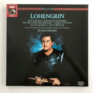 LP/ ケンぺ / ワーグナー：歌劇「ローエングリン」(全曲) / ドイツ盤 4枚組 BOX ブックレット HMV 1532909553 30520S