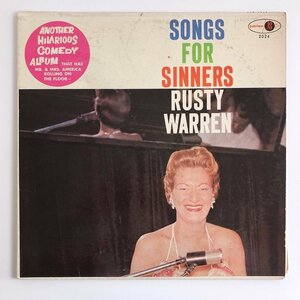 LP/ RUSTY WARREN / SONGS FOR SINNERS / ラスティ―・ワーレン / US盤 DG コメディ― JUBILEE JGM-2024 30509