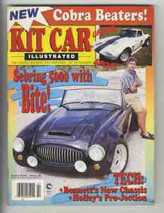 【d0111】92.2 KIT CAR ILLUSTRATED／セブリング5000、1960ケリソン(Kellison)、ランボルギーニ・キット、...　