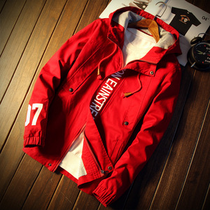 新品 ミリタリージャケット メンズ スイングトップ ビジネスジャケット ジャンパー ブルゾン ジップアップジャケット秋冬 M~5XL 赤