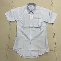 (M)523 新品【スクールシャツ】制服 サイズ 150A /白/ZELARE/半袖/ワイシャツ/カッターシャツ/夏用/中学/高校/男子学生服/制服/日本製_画像2