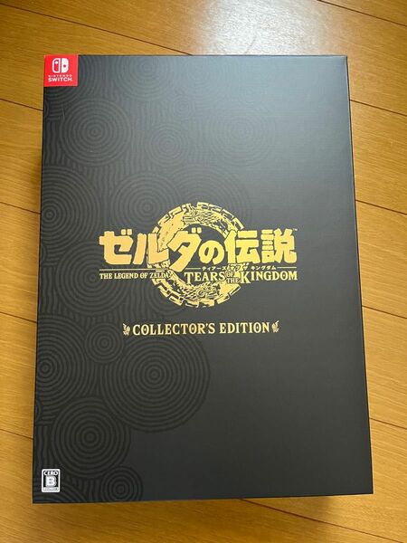 ゼルダの伝説　ティアーズ オブ ザ キングダム コレクターズエディション ゲームカードなし 設定資料集なし