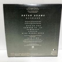 中古LD★ ブライアンアダムス / レックレス★歌詞カード欠品 BRYAN ADAMS RECKLESS HEAVEN_画像3