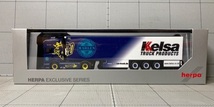 1/87 Herpa Scania R '13 Streamline w/Refrigerated Semitrailer "Heide Logistik/Kelsa Truck Products"_画像2