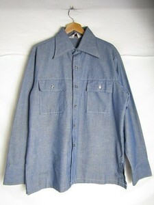 70年代製　Levi's PANATELA リーバイス　パナテラ　デニムシャツジャケット　Lサイズ　インディゴ　ヴィンテージ