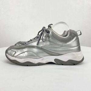 FILA フィラ FILA RAY (SVR) メンズ　シルバー　スニーカー　靴　29cm 大きいサイズ