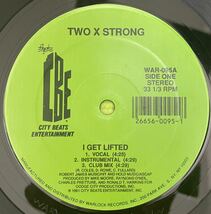 HIPHOP Record ヒップホップ　レコード　TWO　X STRONG I GET LIFTED 1991_画像1