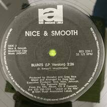 HIPHOP Record ヒップホップ　レコード　Nice & Smooth Old to the new blunts 1994_画像4