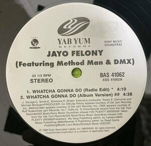 HIPHOP Westside record ヒップホップ　レコード　JAYO FELONY feat Method man & DMX 1998