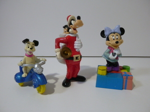 ディズニー 101匹わんちゃん、グーフィー、ミニーのおもちゃセット 中古 長期保管品 管理ry0073