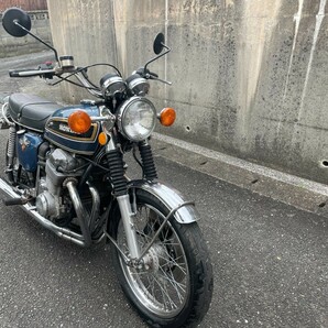 予備検査付きてす。人気のCB750K5。オリペン。即決は九州本州送料無料、正規打刻。ホンダ CB750k5CB750four の画像5