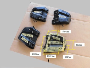 (A)-①② front bumper stay, old model, secondhand goods 