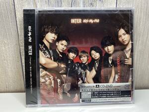 ★新品未開封CD★ Kis-My-Ft2 / INTER (Tonight / 君のいる世界 / SEVEN WISHES) (初回生産限定盤A) [4988064837960]