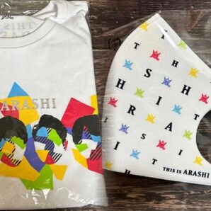 嵐 Tシャツ 白 ＆マスクTHIS IS ARASHI LIVE 2020.12.31