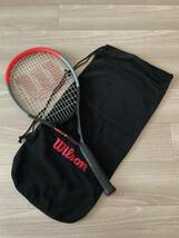 【USED】Wilson ウィルソン 硬式テニスラケット ◆ジュニア 26◆カバー付_画像1
