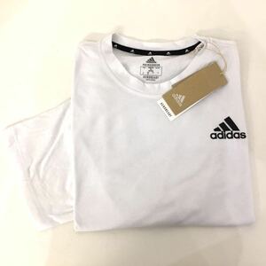 新品■アディダス adidas メンズ 半袖シャツ Tシャツ XO 白/ホワイト GR0517 182-188cm