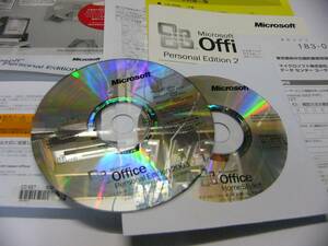 Microsoft Office Personal 2003 マイクロソフト オフィス 正規品