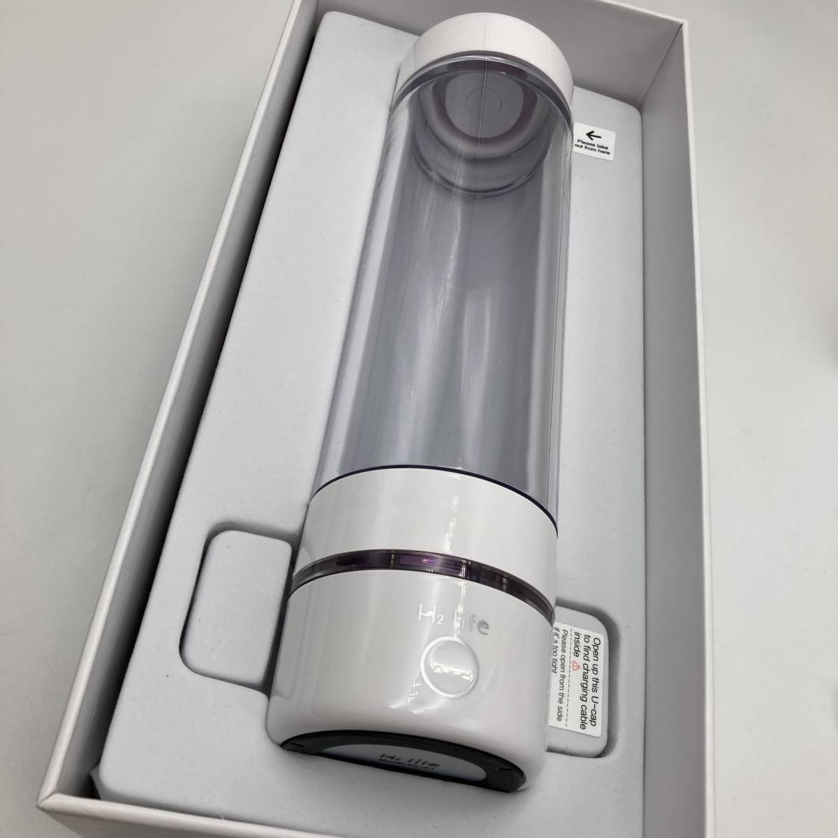 未使用品】H2Life 水素水ボトル水素水生成器ポータブル水素水ボトル