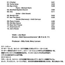 [未開封] メアリー・ローソン & ビリー・コート / ピアノ・クリープス 2003 JP MARY LORSON & BILLY COTE_画像4