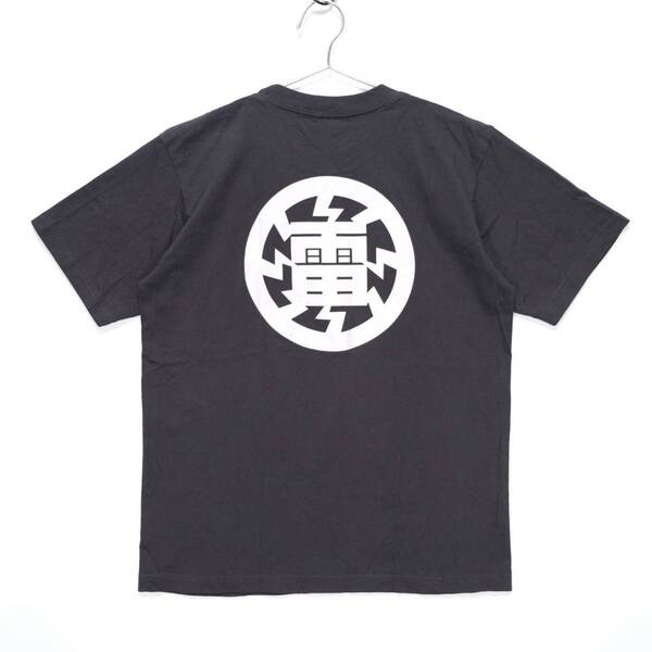 【送料無料】rhizomatiks(ライゾマティクス) T-shirts/ロゴ/雷マーク/グレー/Mサイズ
