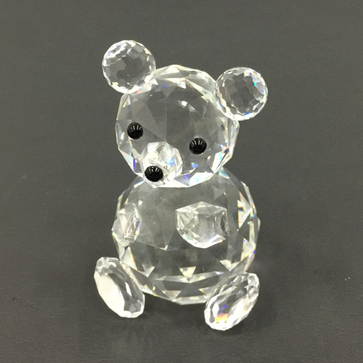 スワロフスキー あなたとわたし クマ置物 ペア ベアー 美品 SWAROVSKI