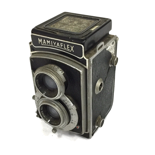 日本製 マミヤ フレックス C2 ケースつき f3.5 105mm フィルムカメラ 