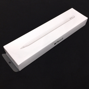 1円 新品同様 Apple A2051 MU8F2J/A Apple Pencil アップルペンシル 第二世代 未開封