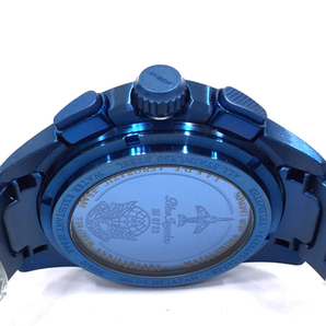 美品 KENTEX ブルーインパルス S720M-02 限定モデル クロノ ソーラー 腕時計 オリジナル専用BOX・キャップ付きの画像2