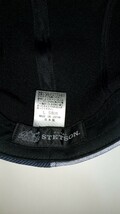 ステットソンパッチワークハンチング帽 春夏物 L:58cm 未使用品_画像7