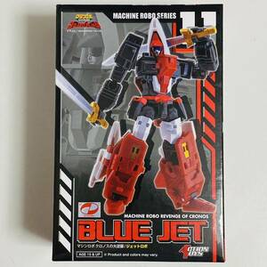 【極美品】ACTION TOYS アクショントイズ マシンロボシリーズ 11 マシンロボ クロノスの大逆襲 ジェットロボ BLUE JET フィギュア ロボット