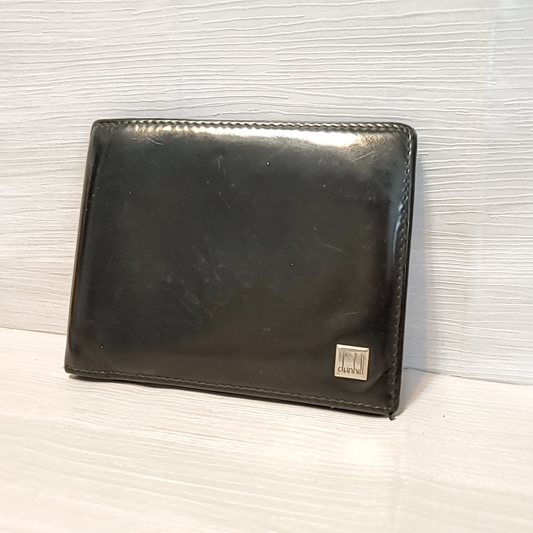 ヤフオク! -ダンヒル二つ折り財布の中古品・新品・未使用品一覧