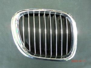 ■BMW E36 Z3 フロントGrille right 中古 51138412950 部品取Yes キドニーGrille ボンネットGrille Mテクニック メッキ chrome■