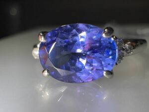 [ special price ]PT950 tanzanite ring KS3738 YB