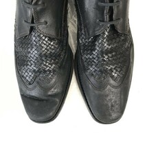 ヴァンボメル/FLORIS VAN BOMMEL☆本革/グッドイヤー製法/ウイングチップ【5.5G/24.5-25.0/黒/BLACK】ビジネス/dress shoes◎CD-129_画像9