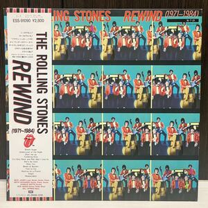 LP/ROCK/帯付/ROLLING STONES/REWIND/1971-1984/ローリングストーンズ