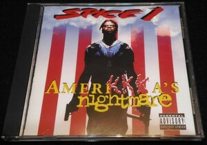 Spice 1 / AmeriKKKa's Nightmare ★2PAC　Method Man　E-40　1994年US盤　G-RAP