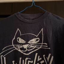 FIXヴィンテージオールドビィンテージＴシャツ　80s コットン100% メイドインUSA キャット　猫　ミディアム　送料無料　お値打ち品_画像2